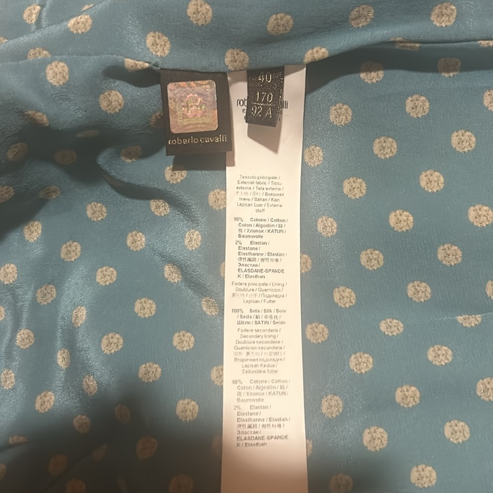 Roberto Cavalli Patchwork Denim Jacket - image 5